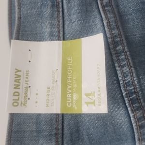 Old Navy Curvy Skinny Jean's
